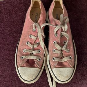Converse Classic Pink Canvas Shoes